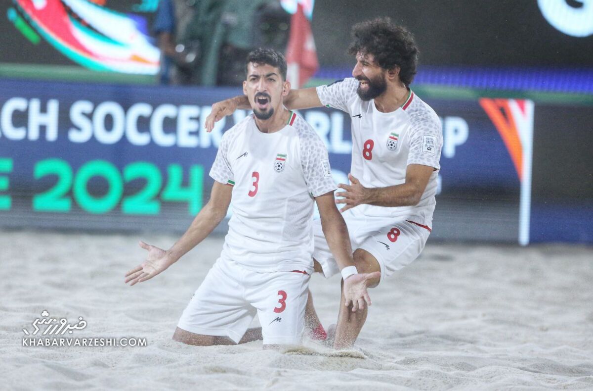 - ساحلی بازان ایران با ۶تایی کردن بلاروس سوم جام جهانی شدند