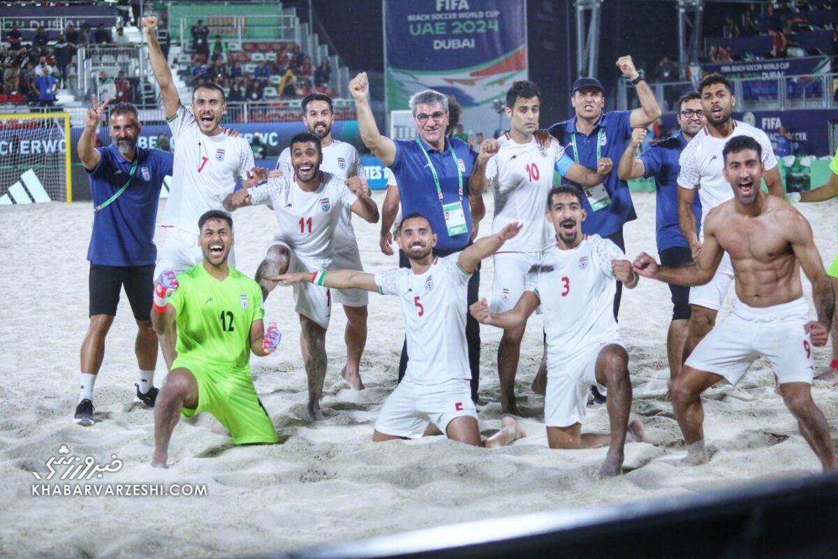 تمجید AFC از تیم ملی ساحلی ایران/ ذوق‌زدگی کنفدراسیون فوتبال آسیا از قیچی برگردان یوزها