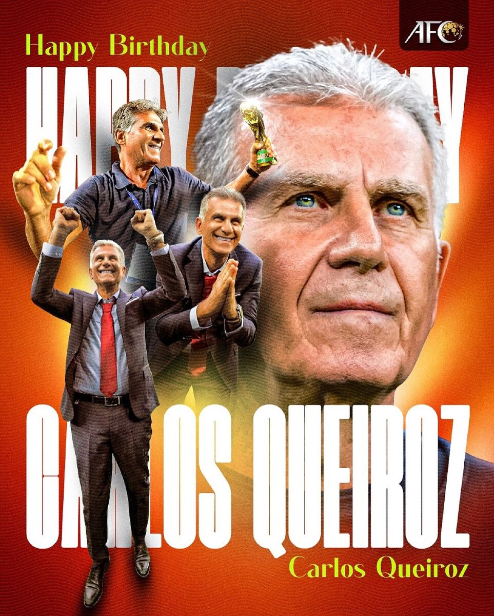 پیام ویژه AFC برای کارلوس کیروش