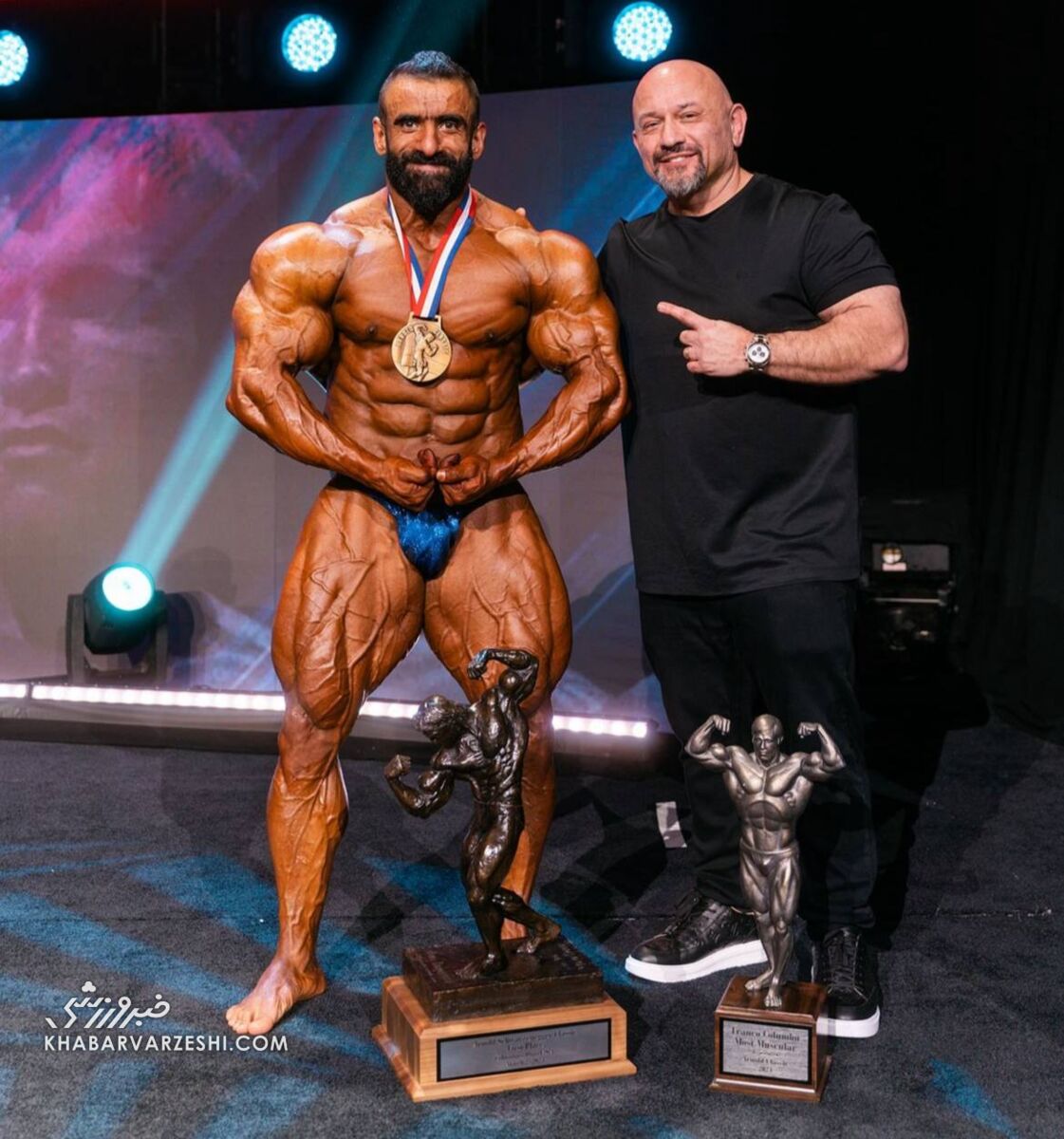 عکس| هادی چوپان قهرمان آرنولد کلاسیک شد