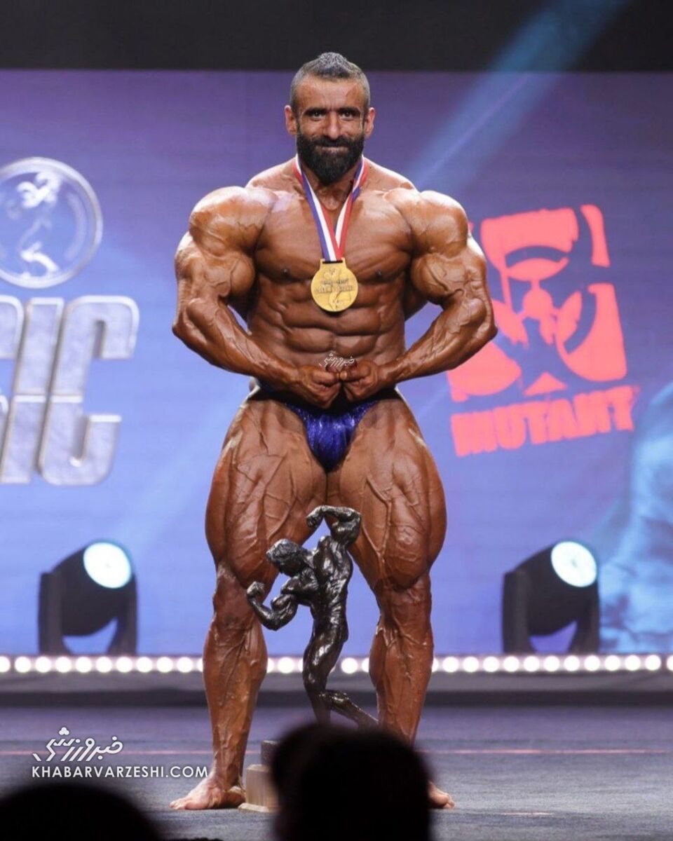 عکس| هادی چوپان قهرمان آرنولد کلاسیک شد