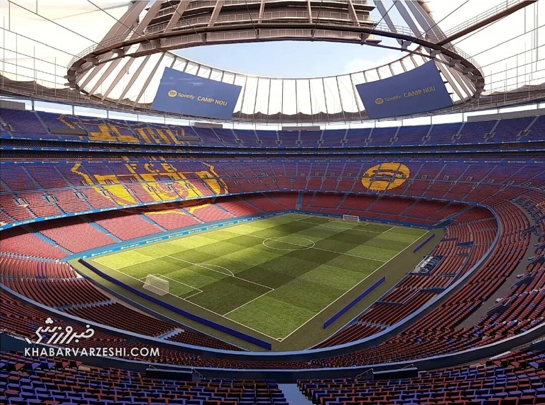 تصاویر شگفتانگیز نوکمپ بعد از بازسازی/ افزایش ظرفیت به ۱۰۵۰۰۰ نفر و اتفاق کنفرانس شبیه سالن تئاتر!