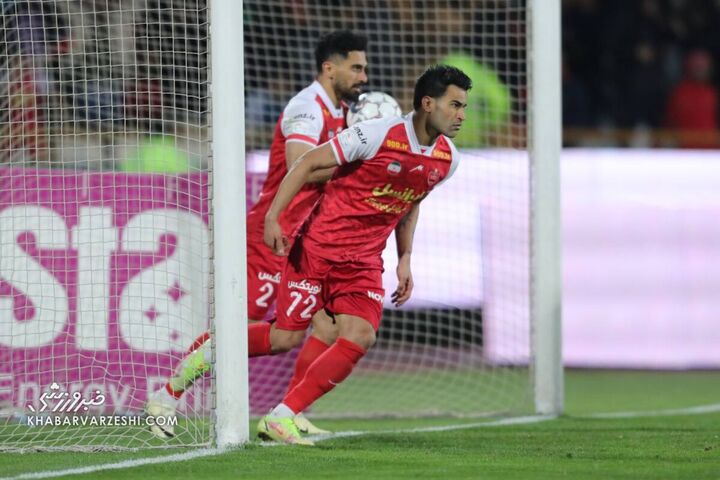 شادی گل عیسی آلکثیر؛ پرسپولیس - فولاد
