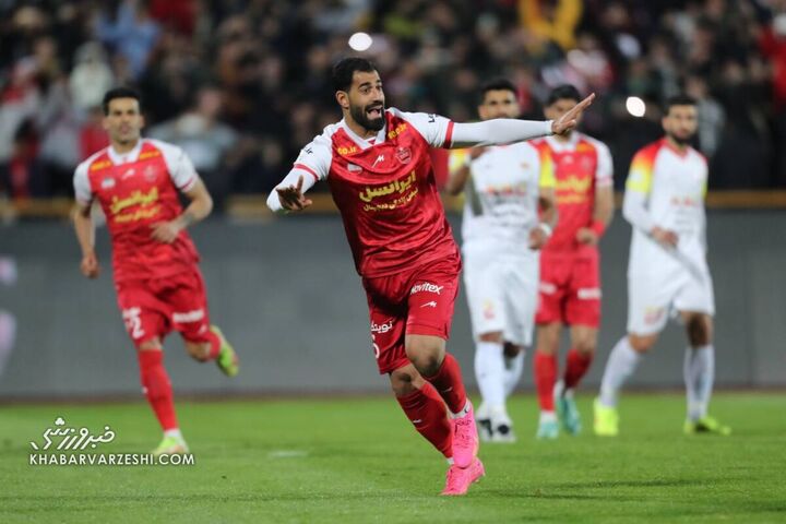 شادی گل محمدحسین کنعانیزادگان؛ پرسپولیس - فولاد