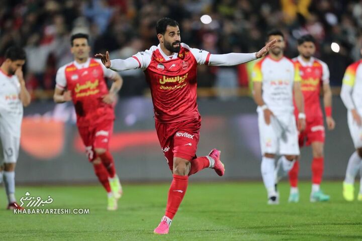 شادی گل محمدحسین کنعانیزادگان؛ پرسپولیس - فولاد