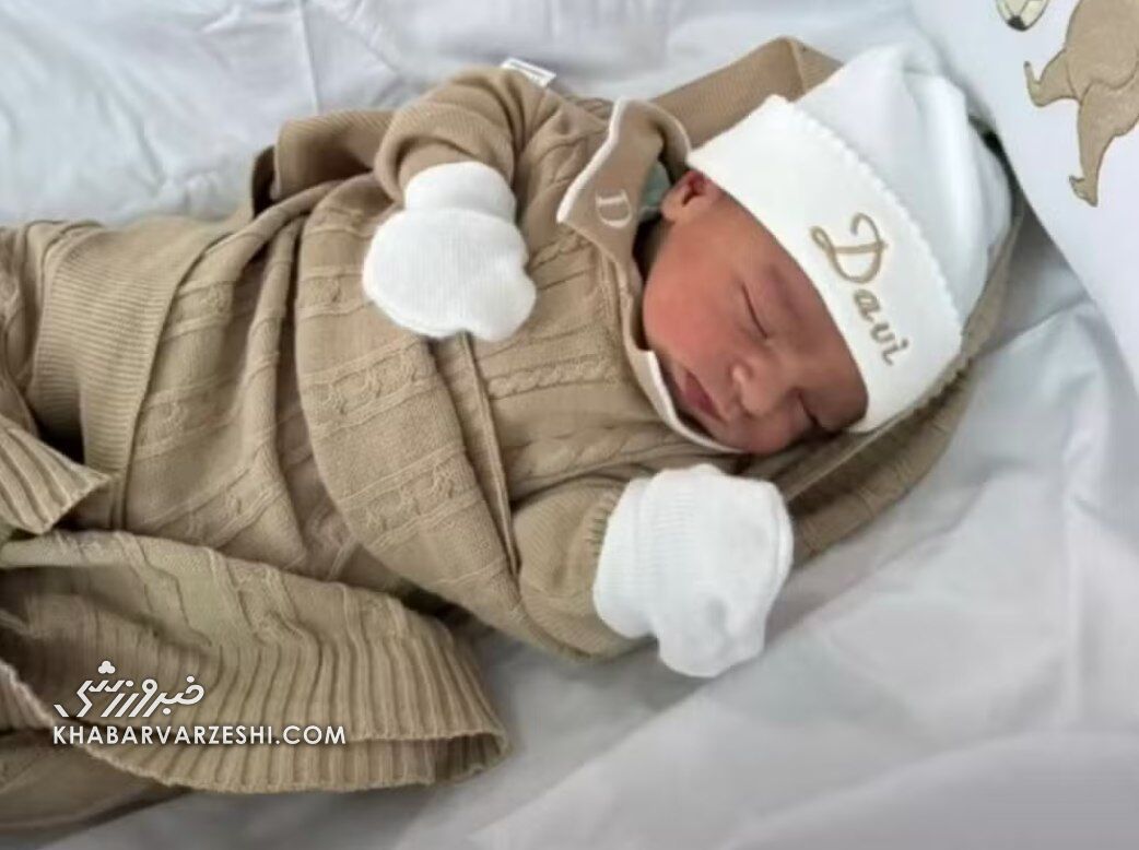 عکس| نام «کریستیانو رونالدو» روی پسر تازه متولدشده «ایران»