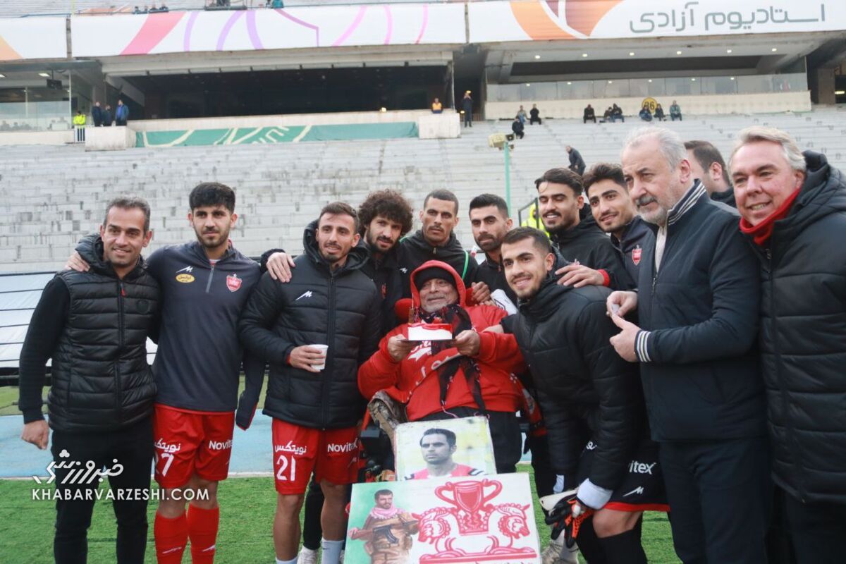 تولد موسی سلامت در بازی پرسپولیس