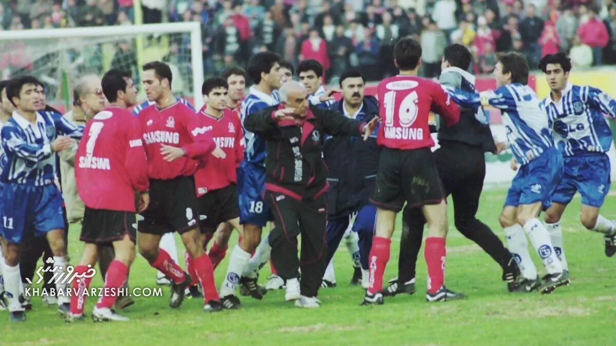 درگیری عابدزاده در دربی