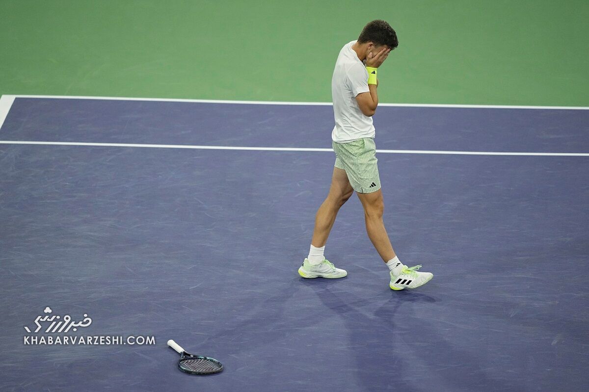 شکست تاریخی مرد شماره یک تنیس جهان توسط بازنده خوششانس!