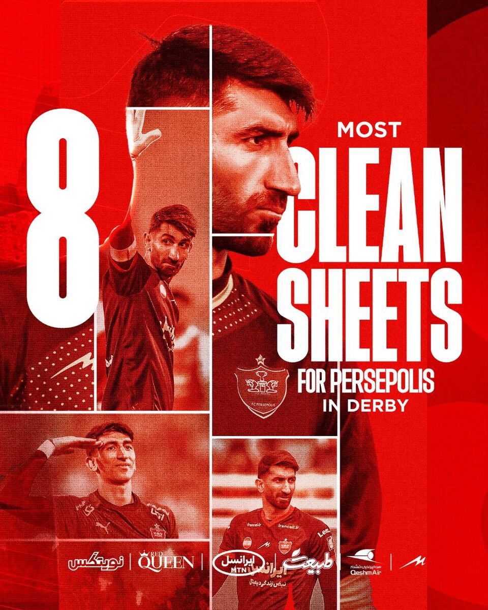 عکس| علیرضا بیرانوند در دربی تاریخساز شد