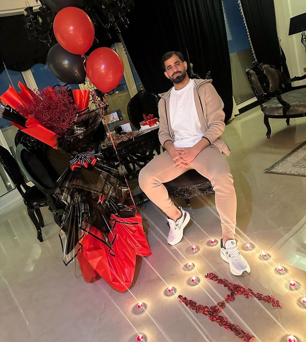 عکس| جشن تولد کنعانیزادگان پس از دربی با تم خاص