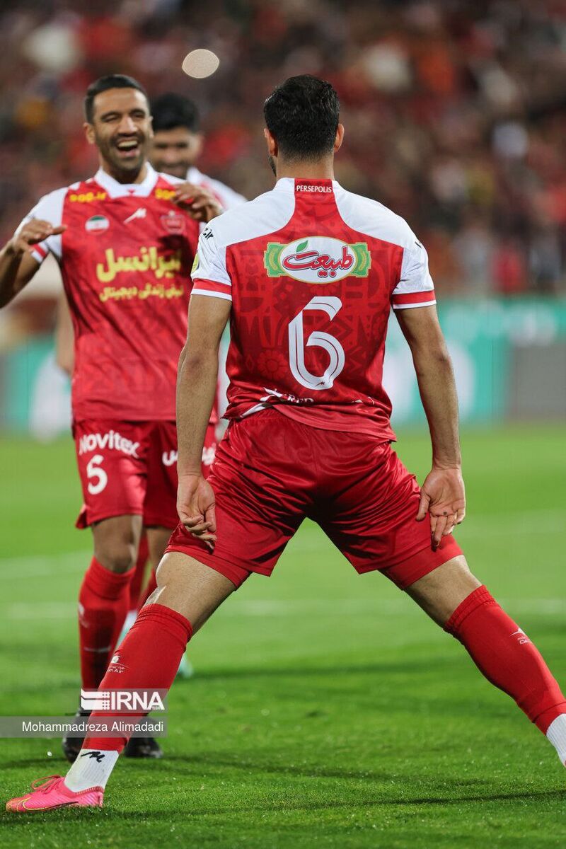 عکس| ستاره پرسپولیس «رونالدو» شد