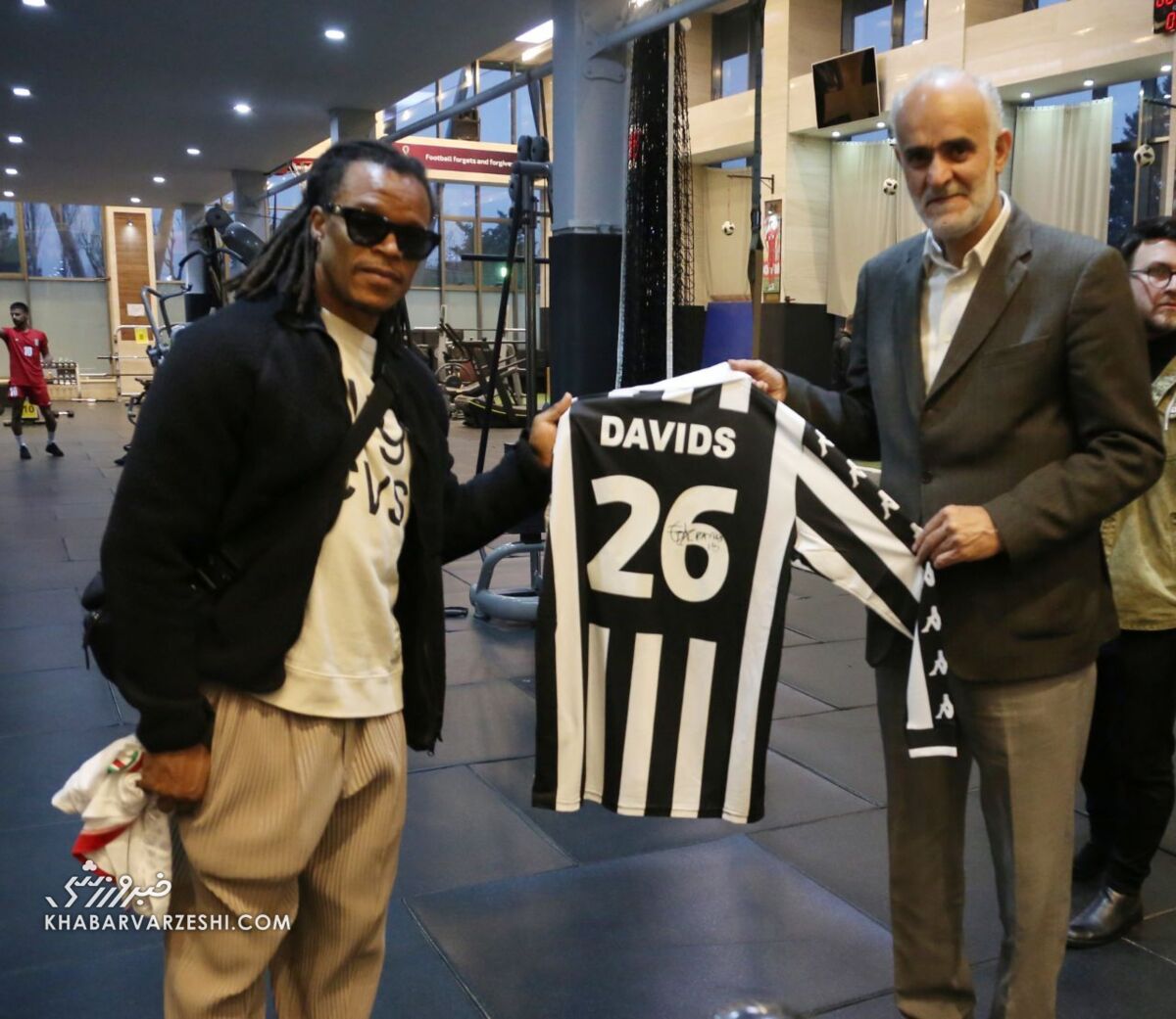 داویدز و تیم ملی ایران