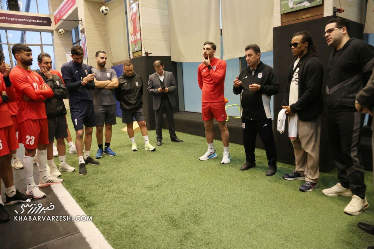 عکس| استارت تیم ملی زیر نظر قلعهنویی و حضور اسطوره هلندی