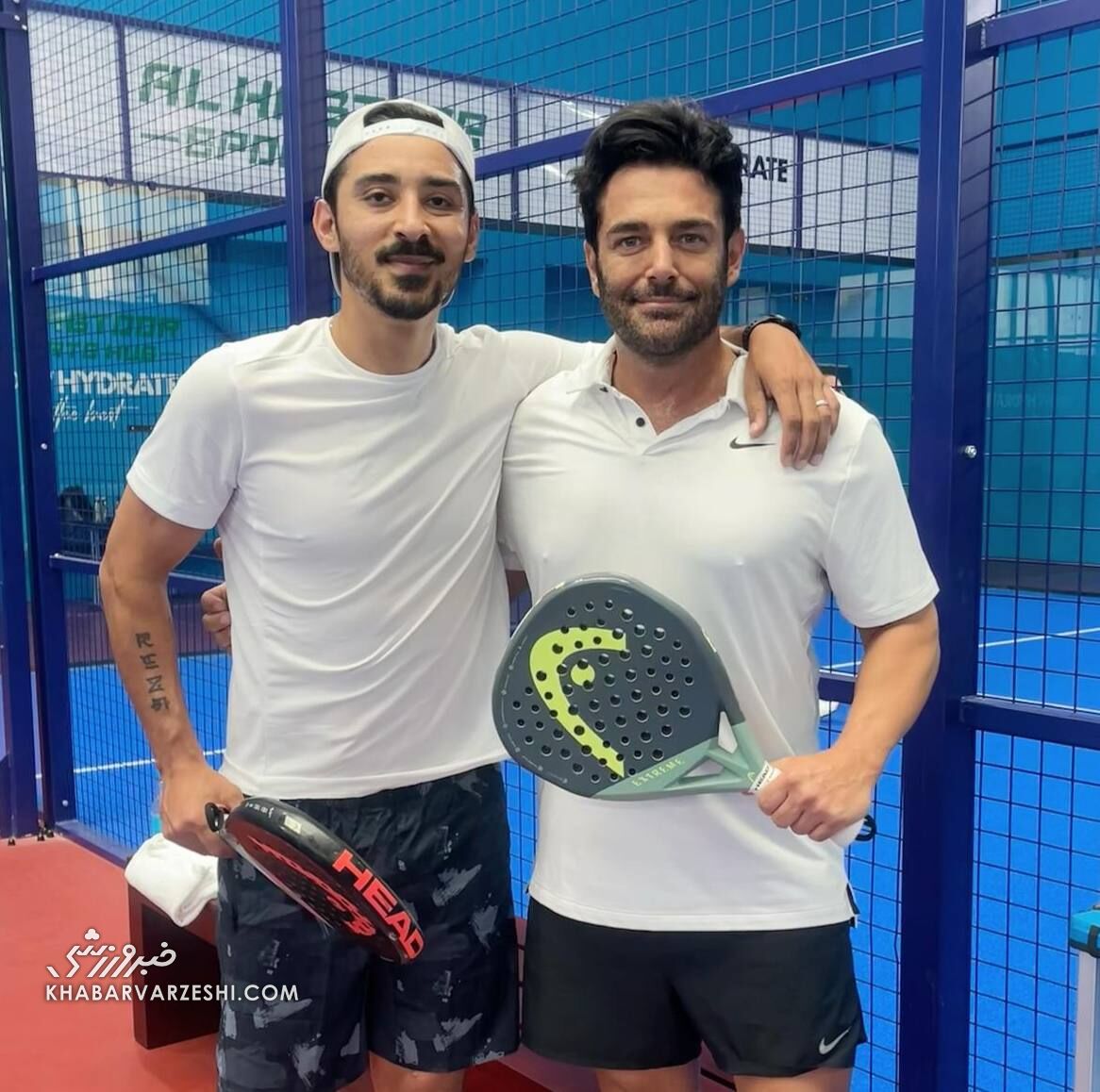 عکس| دوئل پدلی رضا گلزار و مهاجم معروف