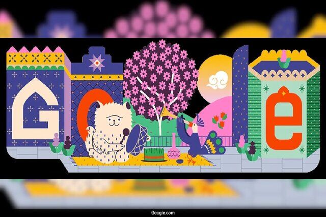 لوگوی گوگل ایرانی شد +عکس