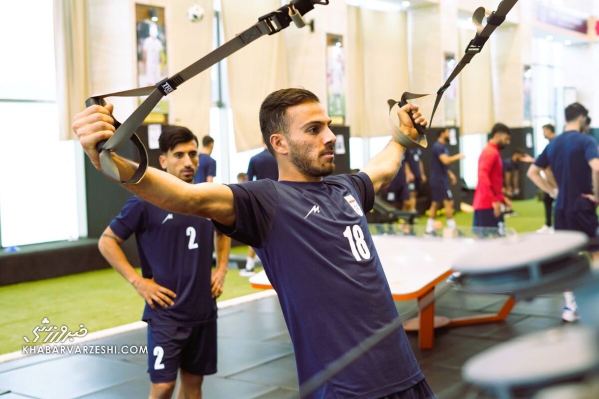 تصاویر ستارههای تیم ملی فوتبال ایران در پک/ بازیکنان منتخب قلعهنویی دست به وزنه شدند