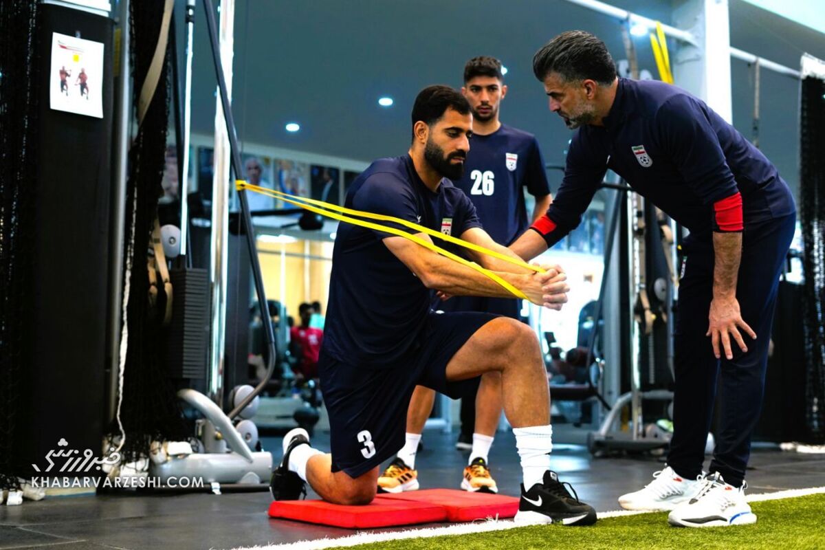 تصاویر ستارههای تیم ملی فوتبال ایران در پک/ بازیکنان منتخب قلعهنویی دست به وزنه شدند