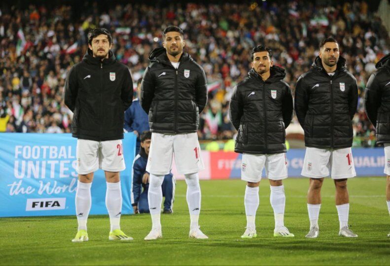 عکس| لباس عجیب سردار آزمون در بازی با ترکمنستان