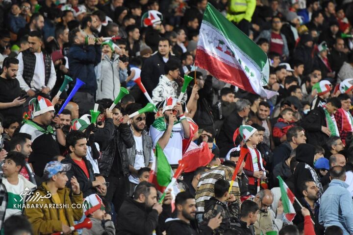 هواداران ایران؛ ایران - ترکمنستان