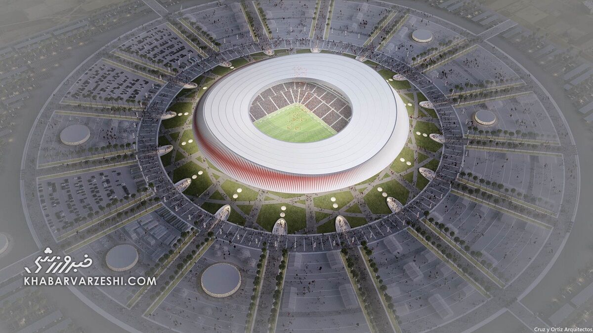 ساخت یک سفینه فضایی برای میزبانی جام جهانی! +تصاویر