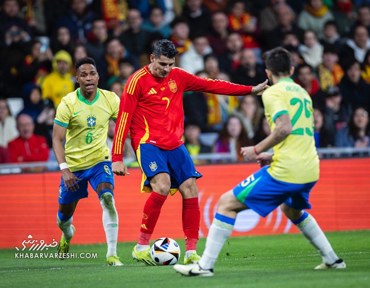 برترین دوباره آلمان و توقف انگلیس/ نبرد جذاب اسپانیا - برزیل مساوی شد