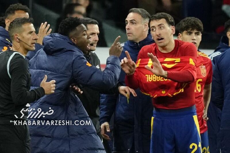 حملات وینیسیوس به بازیکنان اسپانیا؛ او باید رفتارش را اصلاح کند!