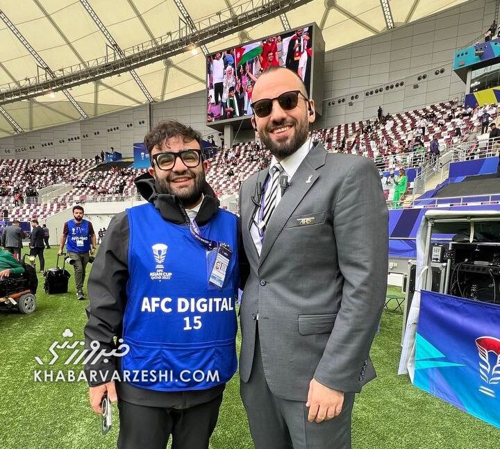 عکس‌| دو عضو ایرانی AFC در مسابقات انتخابی المپیک 3