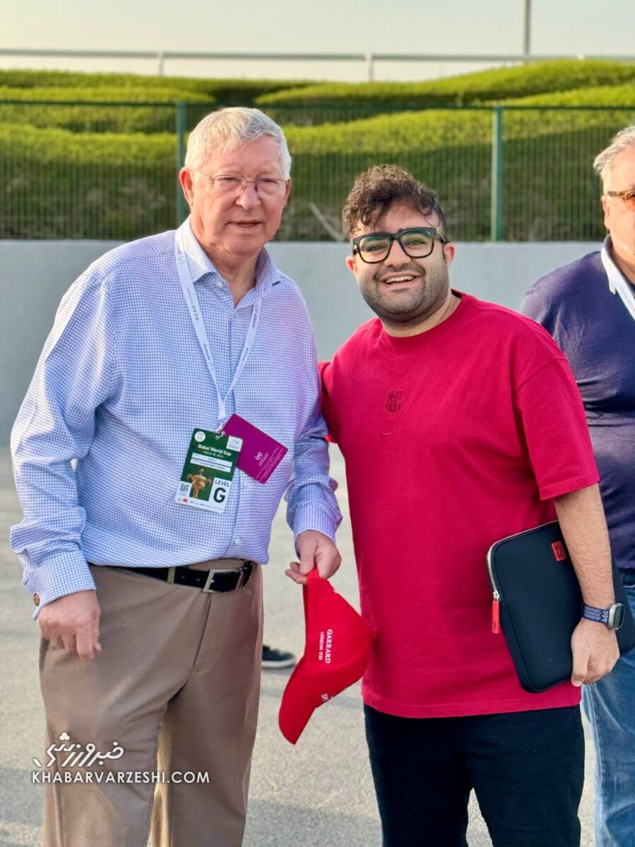 عکس| الکس فرگوسن افسانهای با اسب میلیون دلاریاش در حوالی ایران