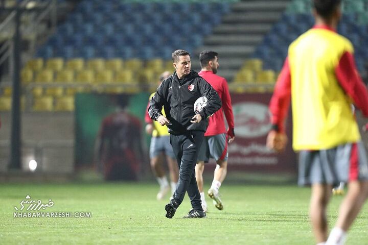 اوسمار لوس ویرا؛ تمرین پرسپولیس (10 فروردین 1403)