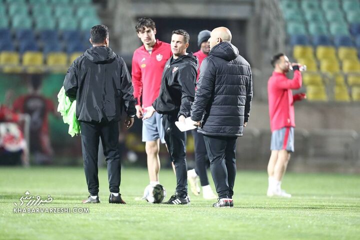 اوسمار لوس ویرا؛ تمرین پرسپولیس (10 فروردین 1403)