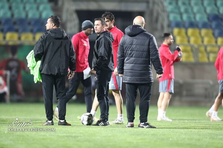 اوسمار لوس ویرا؛ تمرین پرسپولیس (10 فروردین 1403)