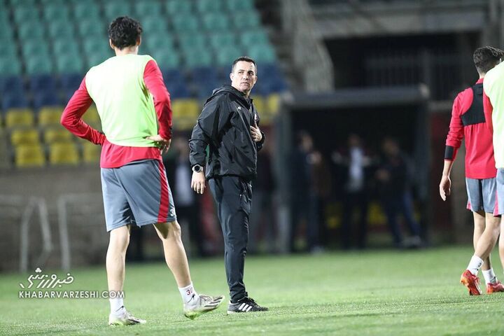 اوسمار لوس ویرا؛ تمرین پرسپولیس (10 فروردین 1403)
