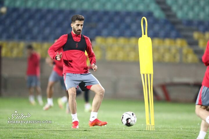 فرشاد فرجی؛ تمرین پرسپولیس (10 فروردین 1403)