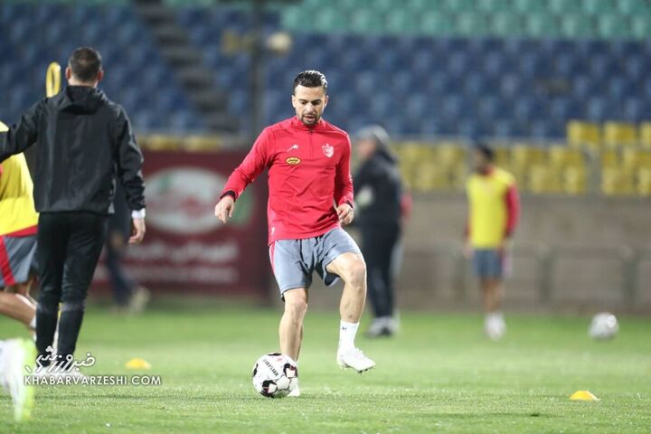 سروش رفیعی؛ تمرین پرسپولیس (10 فروردین 1403)