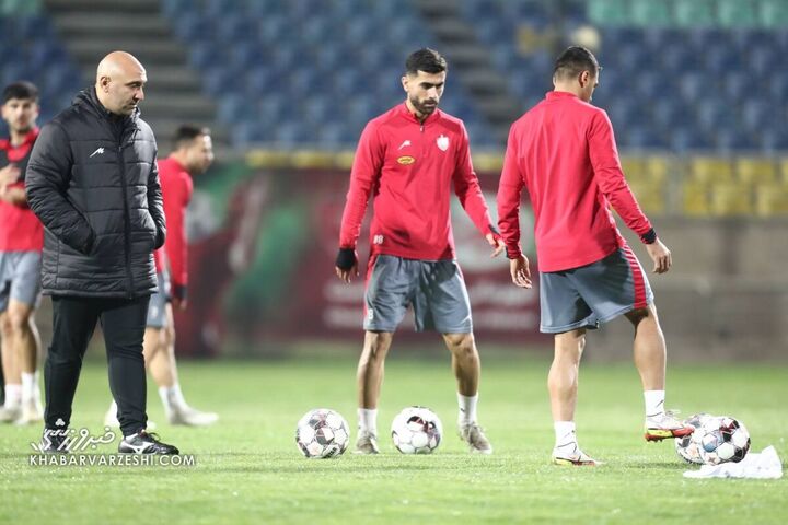 سینا اسدبیگی؛ تمرین پرسپولیس (10 فروردین 1403)