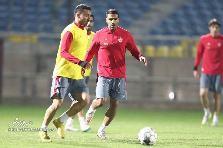 مسعود ریگی؛ تمرین پرسپولیس (10 فروردین 1403)