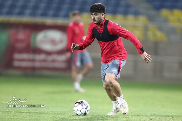 محمد خدابندهلو؛ تمرین پرسپولیس (10 فروردین 1403)