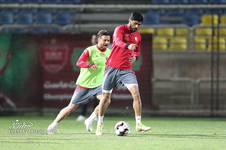 دانیال اسماعیلیفر؛ تمرین پرسپولیس (10 فروردین 1403)