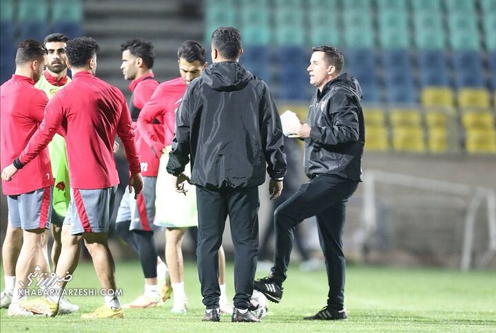 اوسمار لوس ویرا؛ تمرین پرسپولیس (10 فروردین 1403)