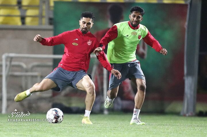 امید عالیشاه؛ تمرین پرسپولیس (10 فروردین 1403)