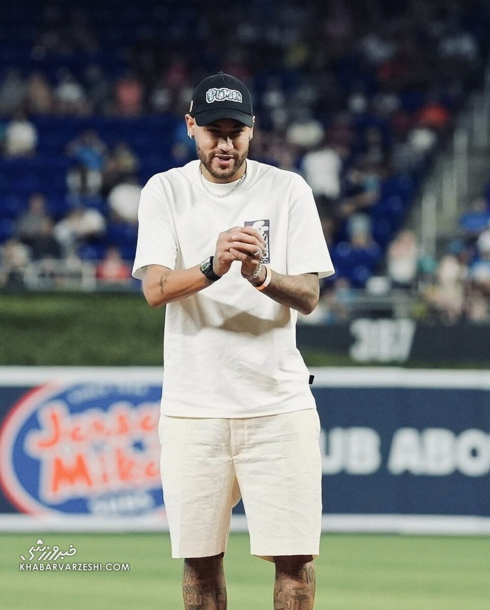 تصاویر جدید نیمار در میامی/ مثلث MSN بارسلونا در تیم دیوید بکام شکل میگیرد؟