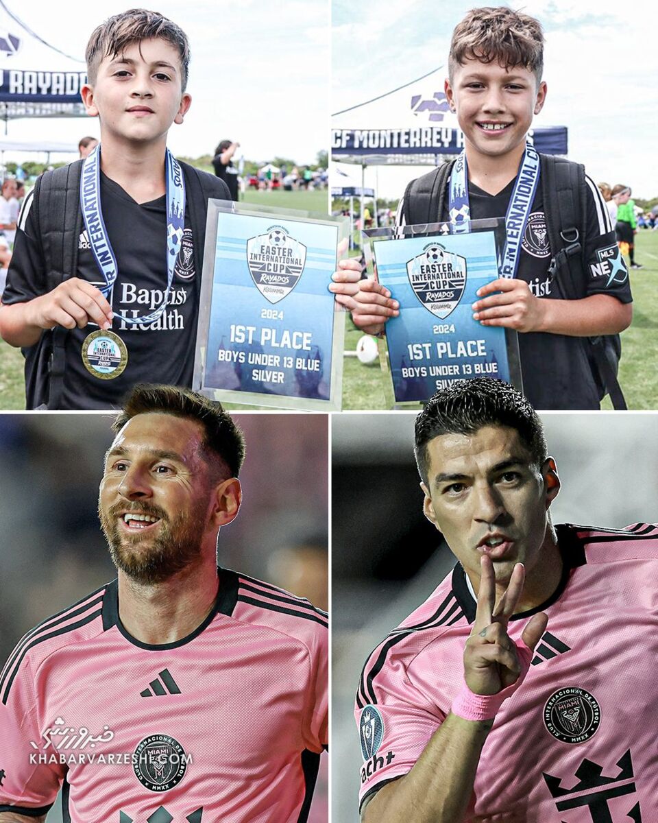 عکس| اولین جام مسی و سوارس جدید!/ آقازادهها هم قهرمان شدند