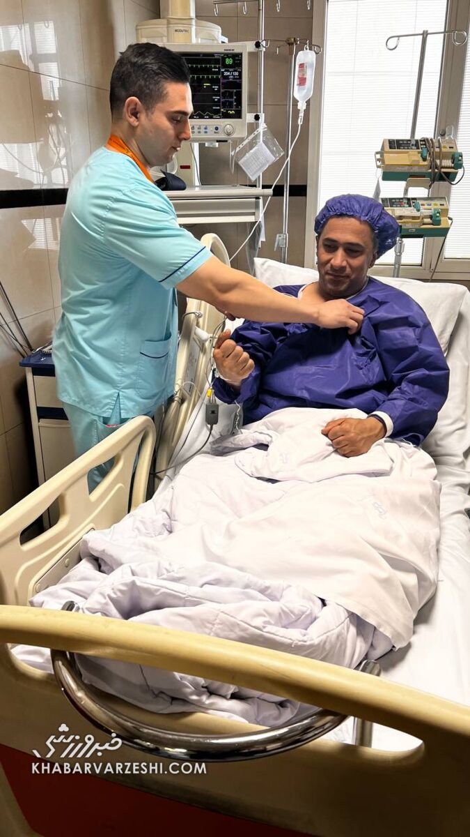 عکس| حمله قلبی مجری ورزشی صداوسیما را راهی بیمارستان کرد