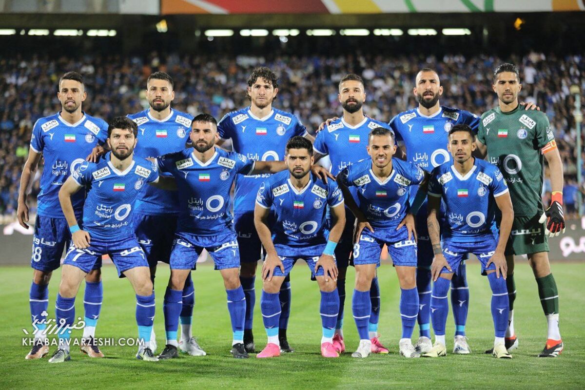 عکس تیمی استقلال