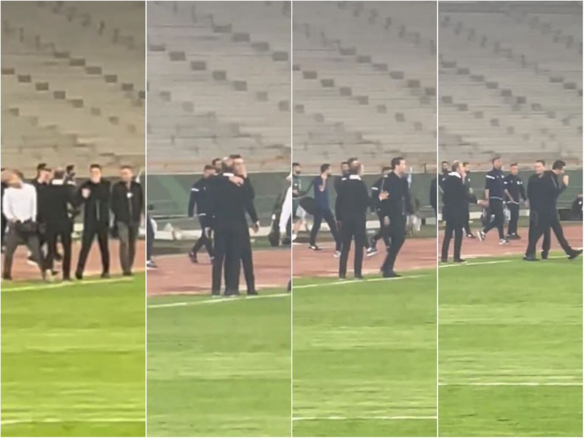 جمله جنجالی نکونام به نویدکیا/ سرمربی استقلال عصبانی زمین را ترک کرد! +عکس