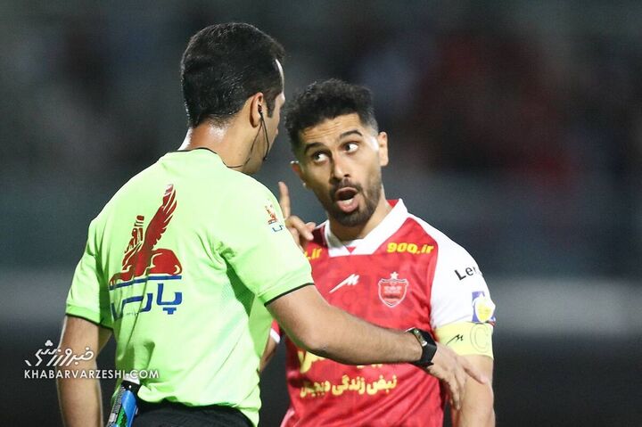 امید عالیشاه و موعود بنیادیفر (داور)؛ گلگهر - پرسپولیس