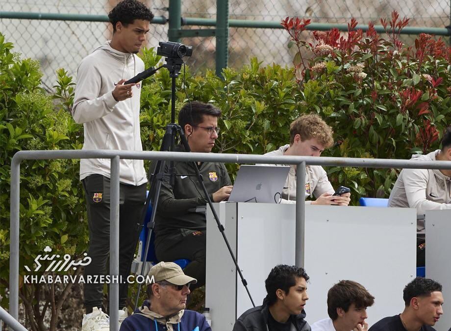 بارسلونا پارتی بازی نمیکند/ مسئولیتی عجیب برای پسر رونالدینیو +عکس