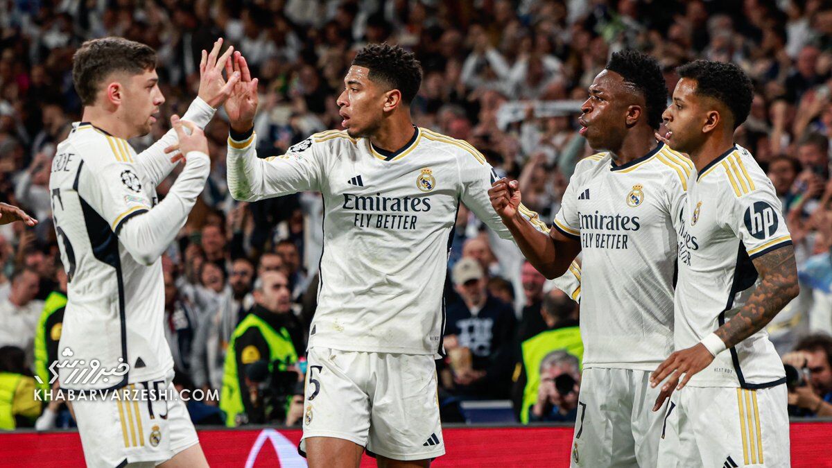 ترکیب رئال مادرید مقابل منچسترسیتی اعلام شد ترکیب رئال مادرید مقابل منچسترسیتی اعلام شد