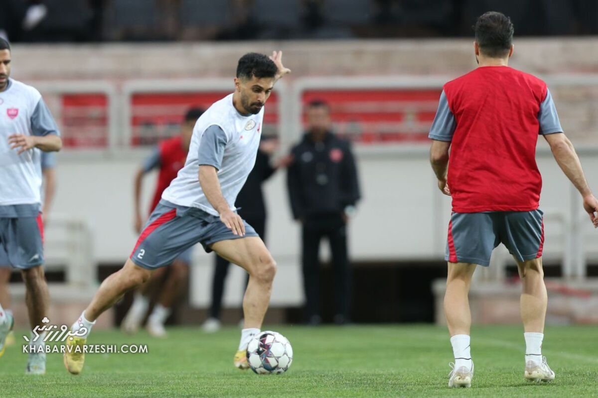 تصاویر| چهره خاص پرسپولیسیها بعد از دیوار به دیوار شدن با استقلال